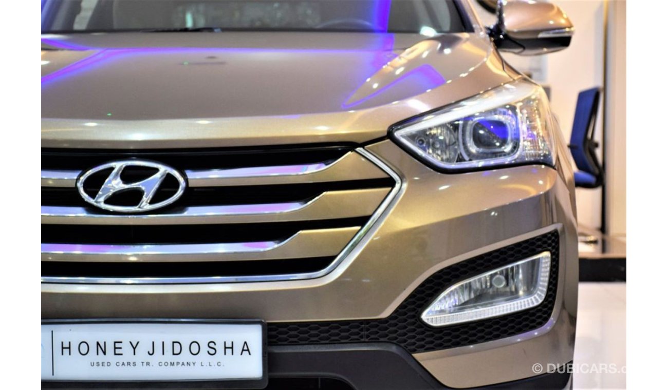 Hyundai Santa Fe 2015 Model!! in Brown Color! GCC Specs