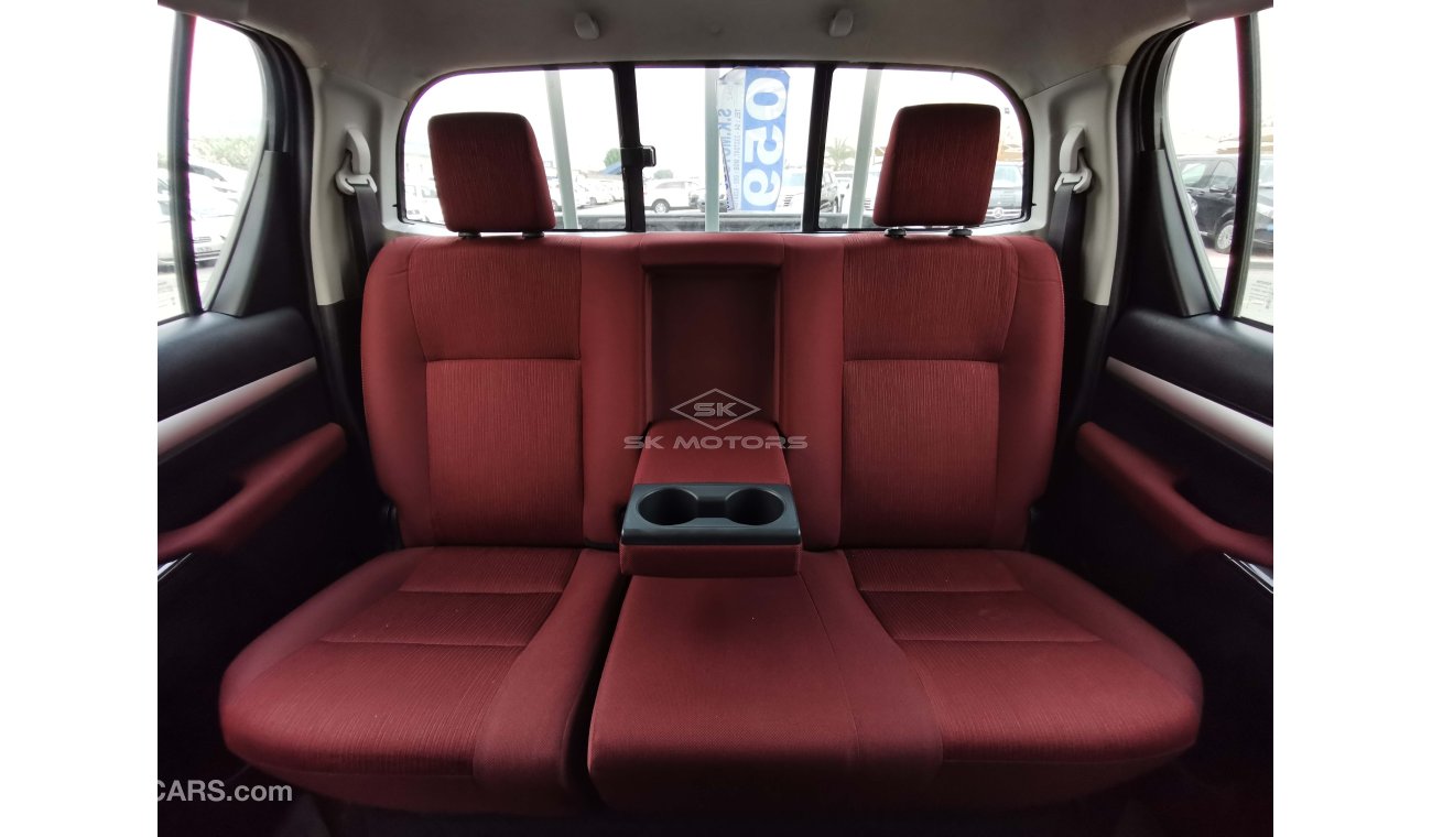 تويوتا هيلوكس 2.7L Petrol, M/T, DVD Camera, Fabric Seat ,4WD ( LOT # 456)