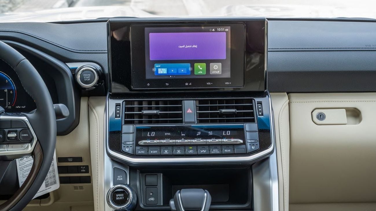 Toyota Land Cruiser TOYOTA LAND CRUISER GXR MID 4.0L (SILVER ME INSIDE NEUTRAL BEIGE)