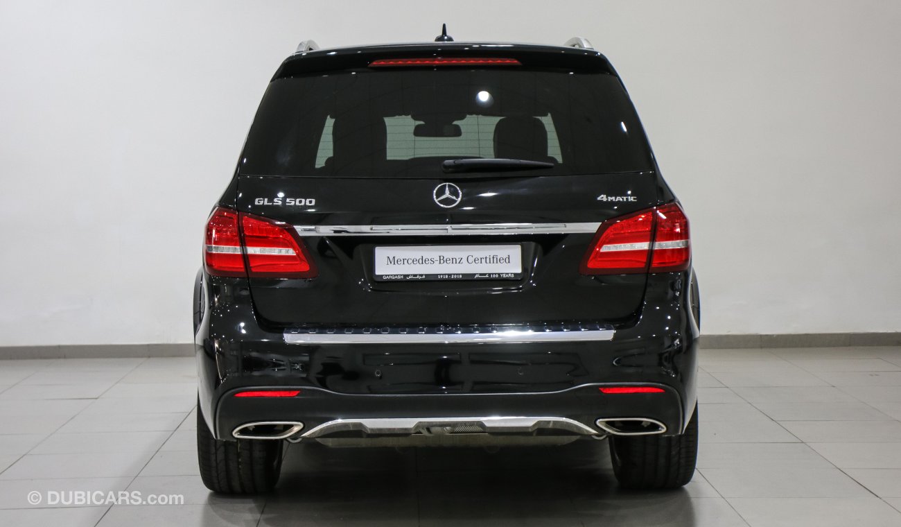 مرسيدس بنز GLS 500 4Matic مع 5 سنوات من الضمان و 4 سنوات من حزمة الخدمات