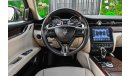Maserati Quattroporte GranLusso | 2,936 P.M | 0% Downpayment | Spectacular Condition!