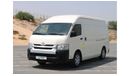 Toyota Hiace 2018 | HI ROOF DELIVERY VAN WITH GCC SPECS AND EXCELLENT CONDITION
