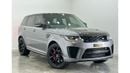 لاند روفر رينج روفر سبورت 2022 Range Rover Sport SVR, Oct 2026 Range Rover Warranty + Service Pack, Full Options, GCC