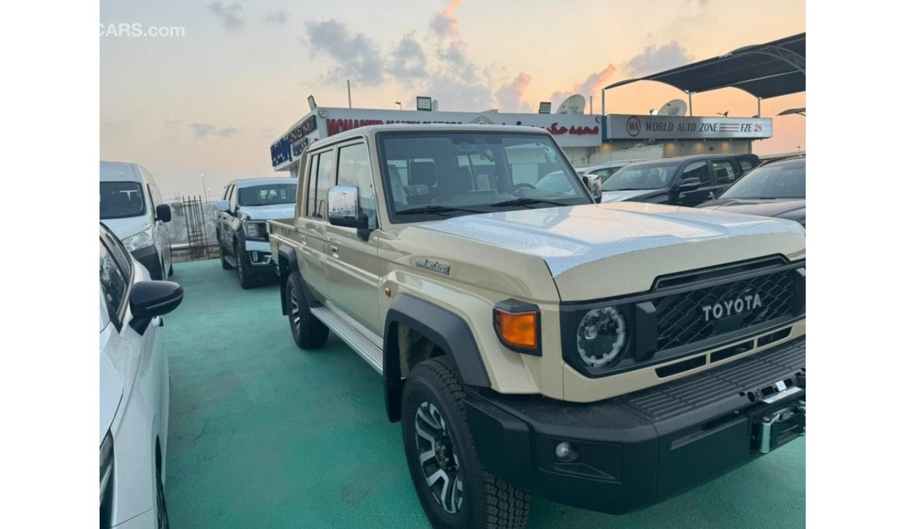 تويوتا لاند كروزر بيك آب 2.8L DIESEL AUTOMATIC DOUBLE CABIN FULL OPTION 2024 GCC