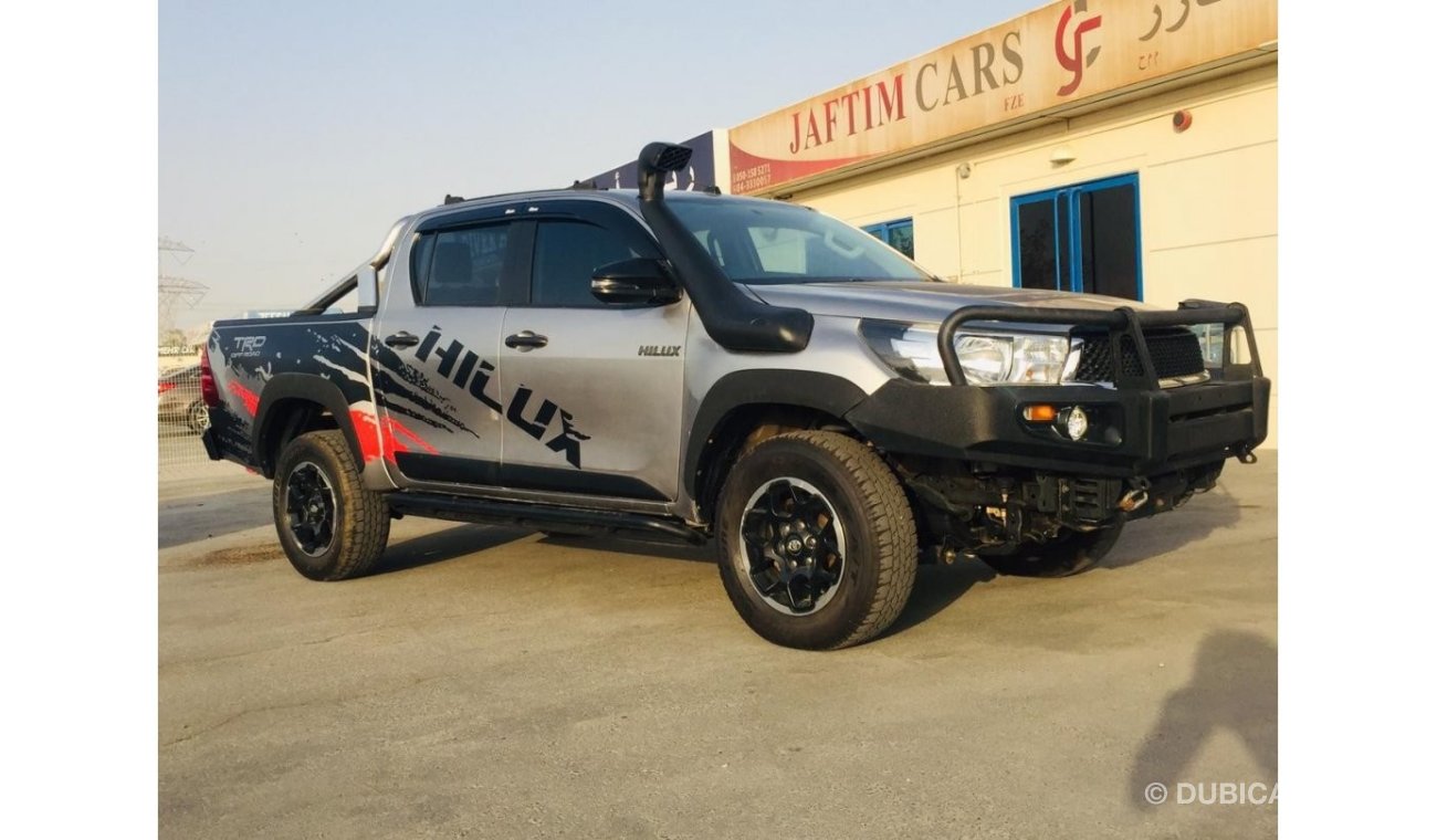 Toyota Hilux 2018 [Right-Hand Drive], Rugged Version, New Rims, 4x4, 2.8CC, Perfect Condition.