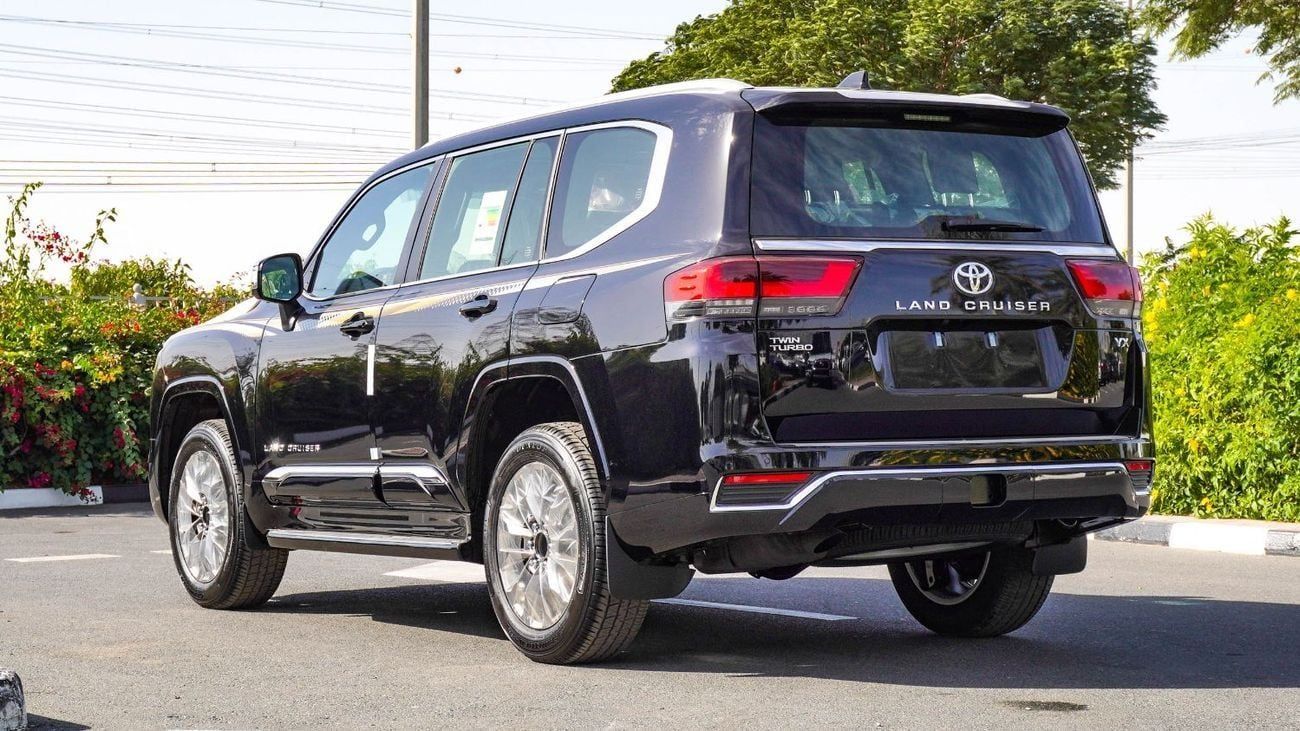 Toyota Land Cruiser ECT0077 - Toyota Land Cruiser 300 VX - 3.5L Petrol Auto GCC Black/Black