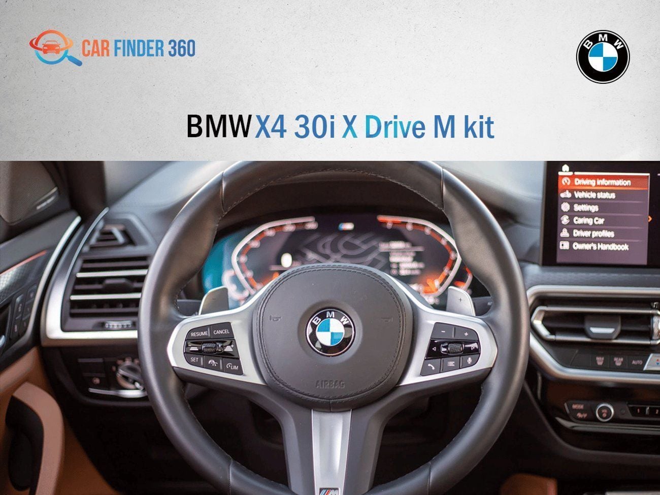 بي أم دبليو X4 xDrive 30i M Sport 2.0L