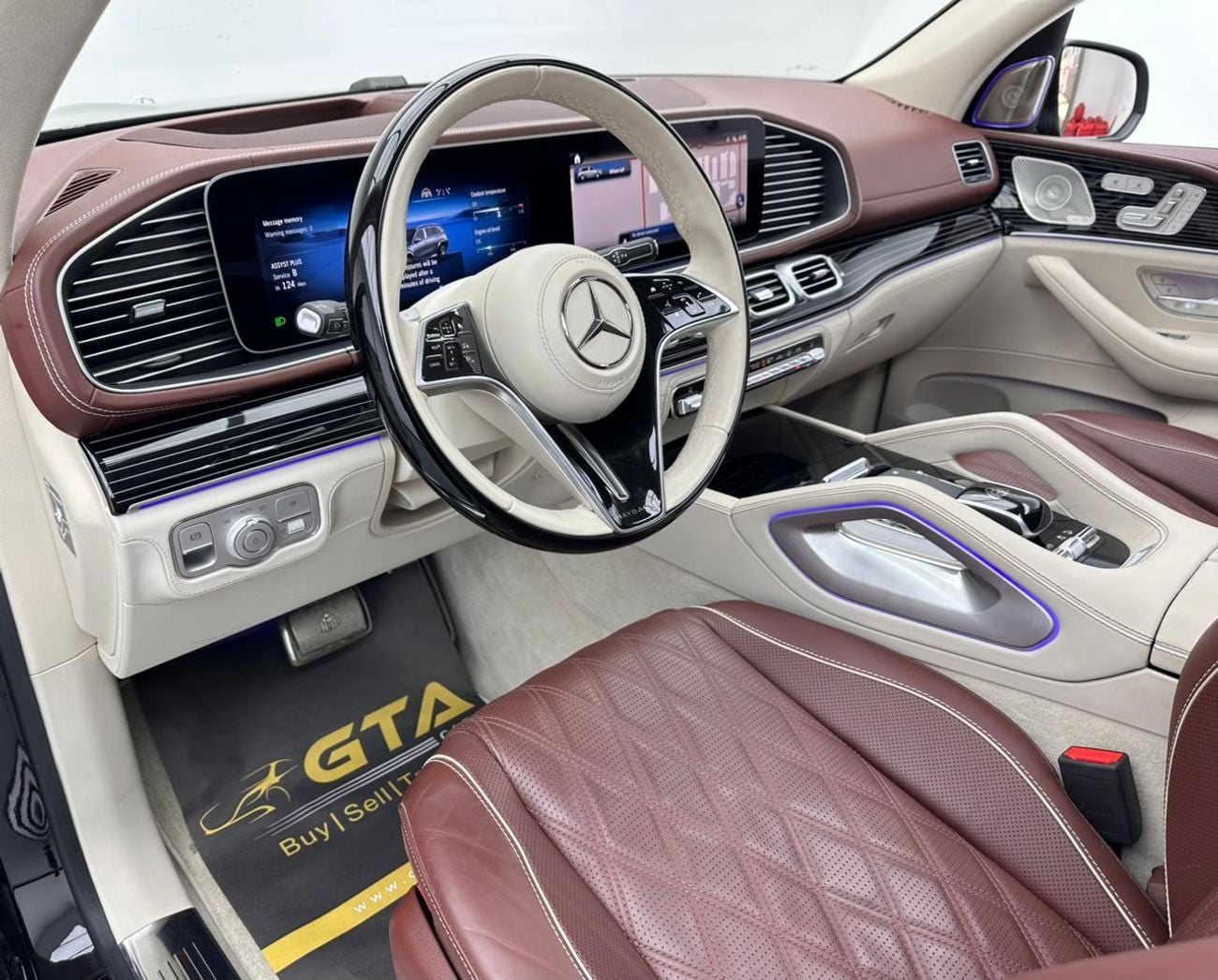 مرسيدس مايباخ gls600 مايباخ 2024 Mercedes-Maybach GLS 600 4MATIC, Aug/2029 Mercedes Warranty, Full Service History