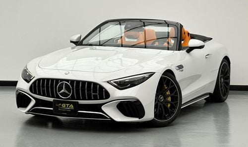 مرسيدس بنز SL 63 AMG 2024 Mercedes-Benz SL63 AMG V8 4MATIC, 2 years Warranty, Excellent Condition