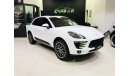 Porsche Macan - 2017 - GCC - AL nabooda warranty and service