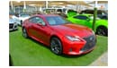 لكزس RC 350 F سبورت