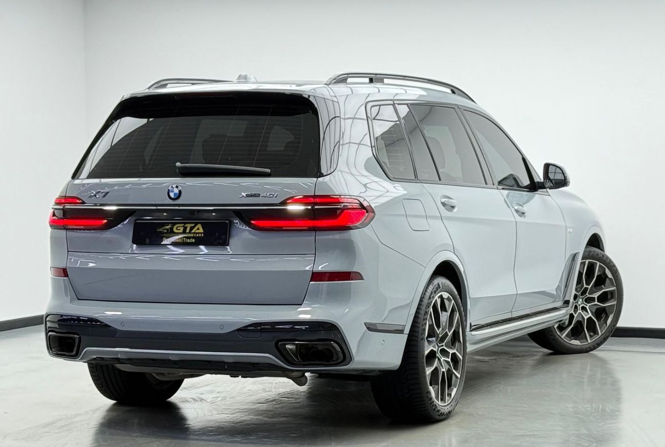 BMW X7 XDrive40i 3.0L 2023 BMW X7 xDrive40i, Fully Loaded, Agency Warranty & Service Contract, FSH, GCC