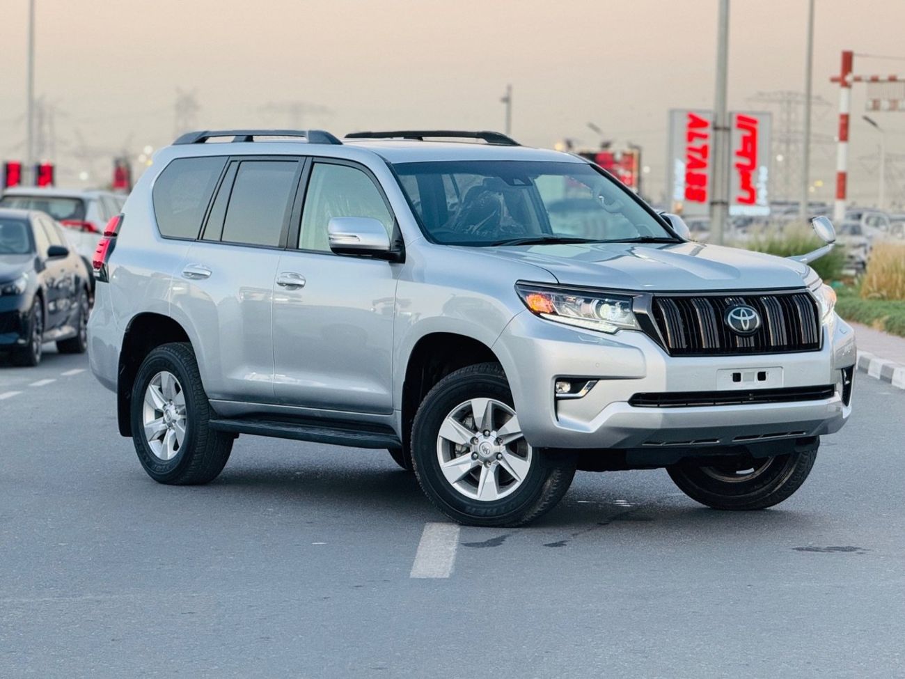 تويوتا برادو Toyota prado 2023 diesel silver RHD