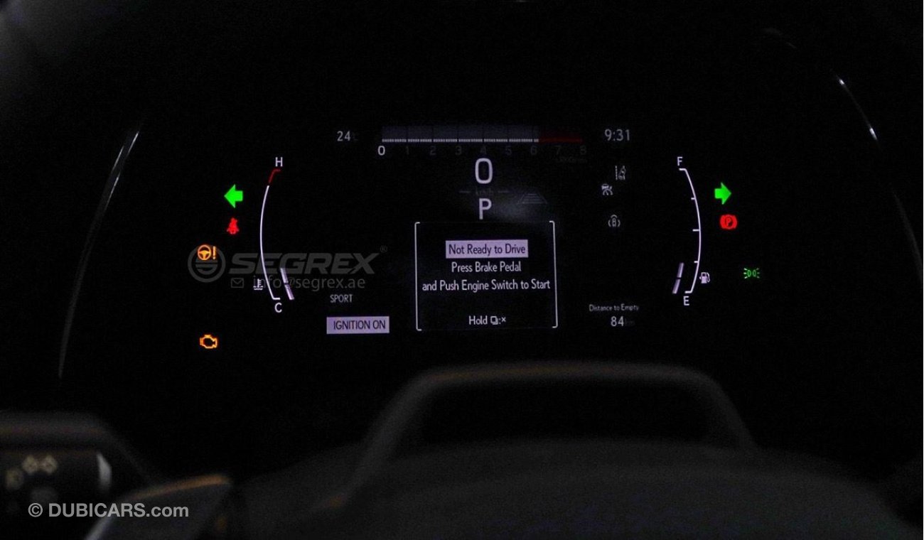 لكزس RX 350 Lexus RX350, 2.4L Turbo Petrol, FSport Package-3 AWD A/T (SFX.RXC24-FS3)