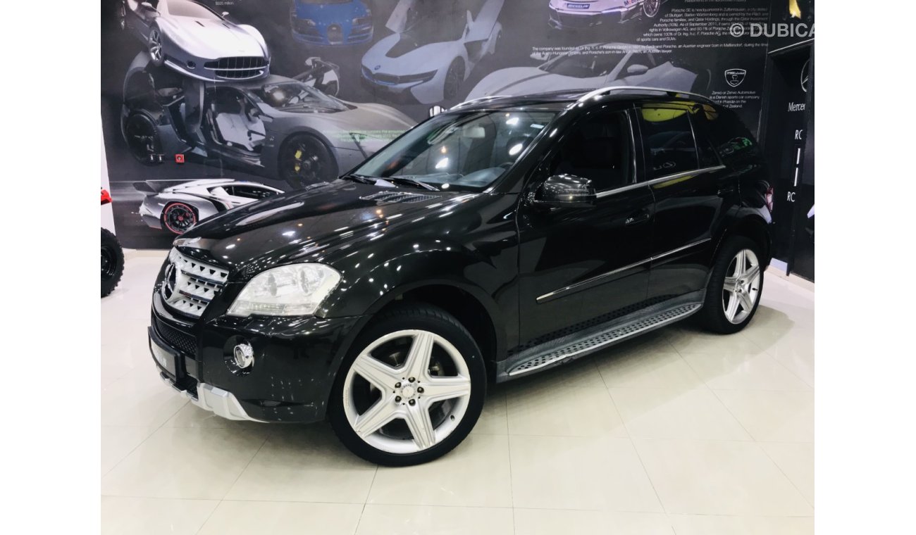 Mercedes-Benz ML 350 - 2011 - GCC - ORIGNAL ///AMG BODY KIT - ONE YEAR WARRANTY