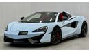 McLaren 570S 2018 McLaren 570S Spider, GTA Warranty + Service Contract, GCC