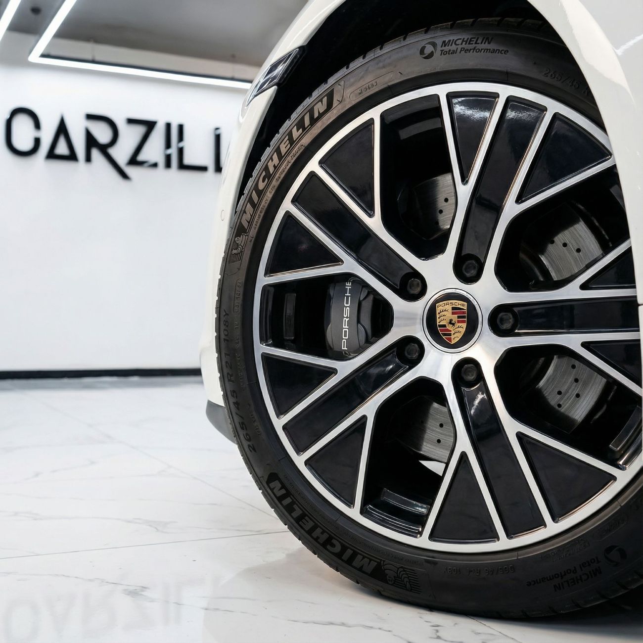 Porsche Taycan Base AED 4,308 /Monthly  l Porsche Taycan – 79.2 kWh Electric Luxury Sedan l White