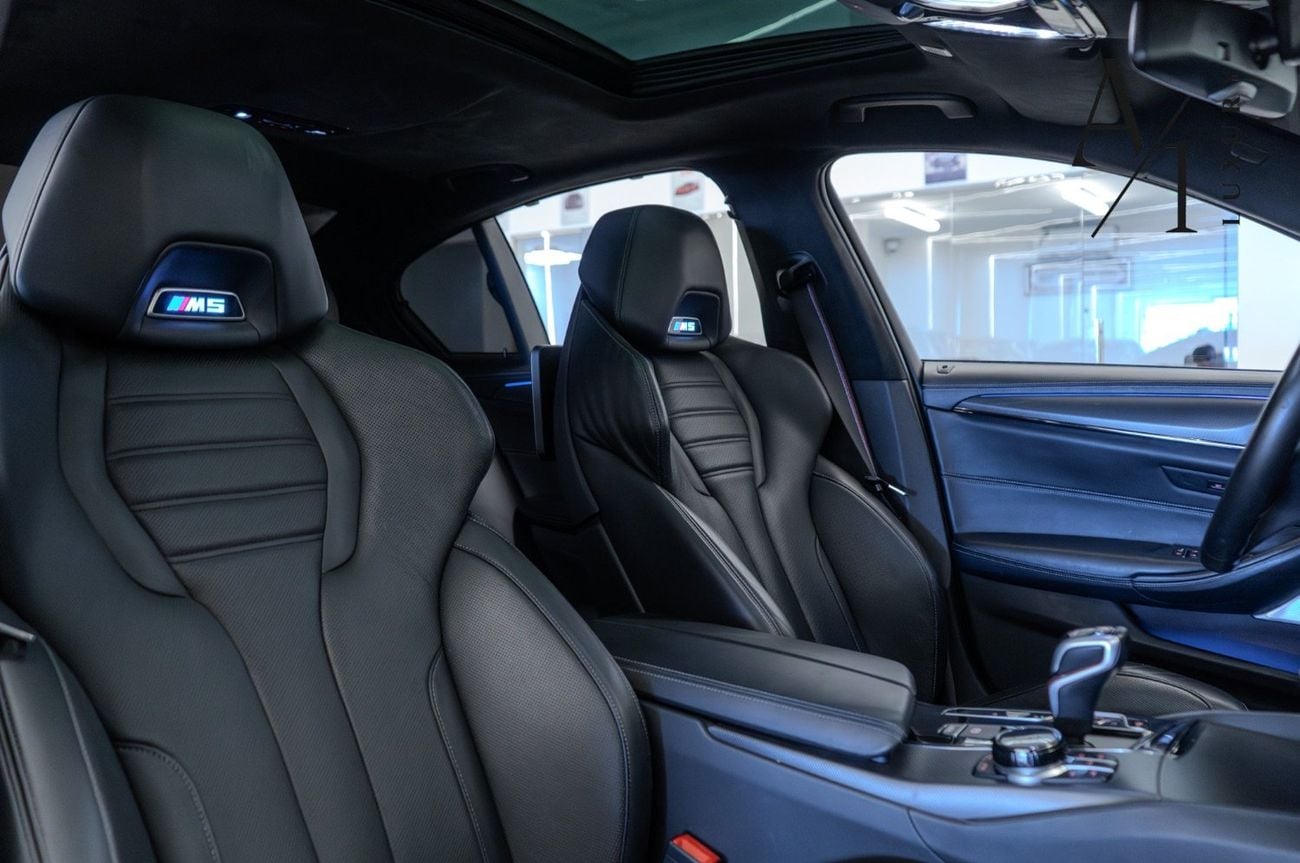 BMW M5 Std 4.4L 2018 BMW M5, Full Service History In Bmw, Fully Loaded, GCC Specs