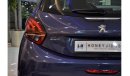 Peugeot 208 EXCELLENT DEAL for our Peugeot 208 ( 2016 Model ) in Blue Color GCC Specs