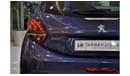 Peugeot 208 EXCELLENT DEAL for our Peugeot 208 ( 2016 Model ) in Blue Color GCC Specs