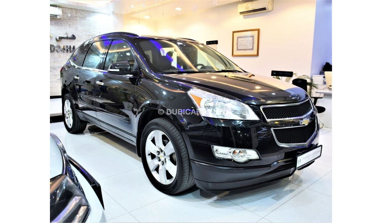 Chevrolet Traverse FULL OPTION & LOW MILEAGE Chevrolet Traverse LT 2012 Model!! in Black Color! GCC Specs