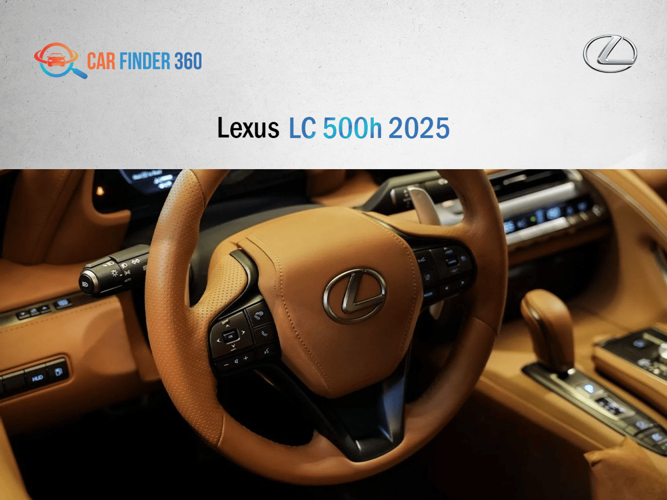 لكزس LC500h Lexus LC 500h 2025 (Export only )