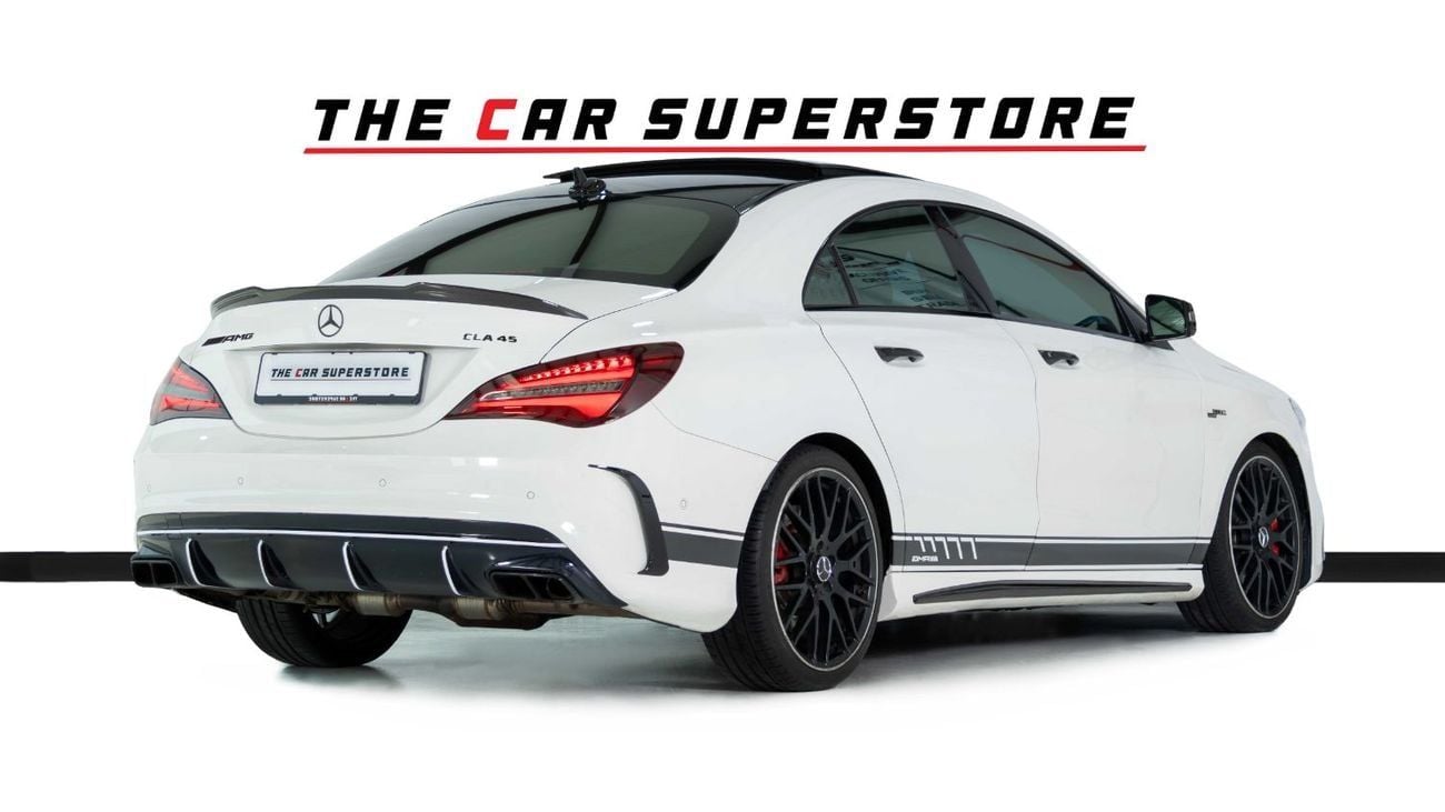 Mercedes-Benz CLA 45 AMG Std 2.0L Low Mileage-Red Accents-Sports Exhaust-AMG Sport Design Rims- Red Calipers
