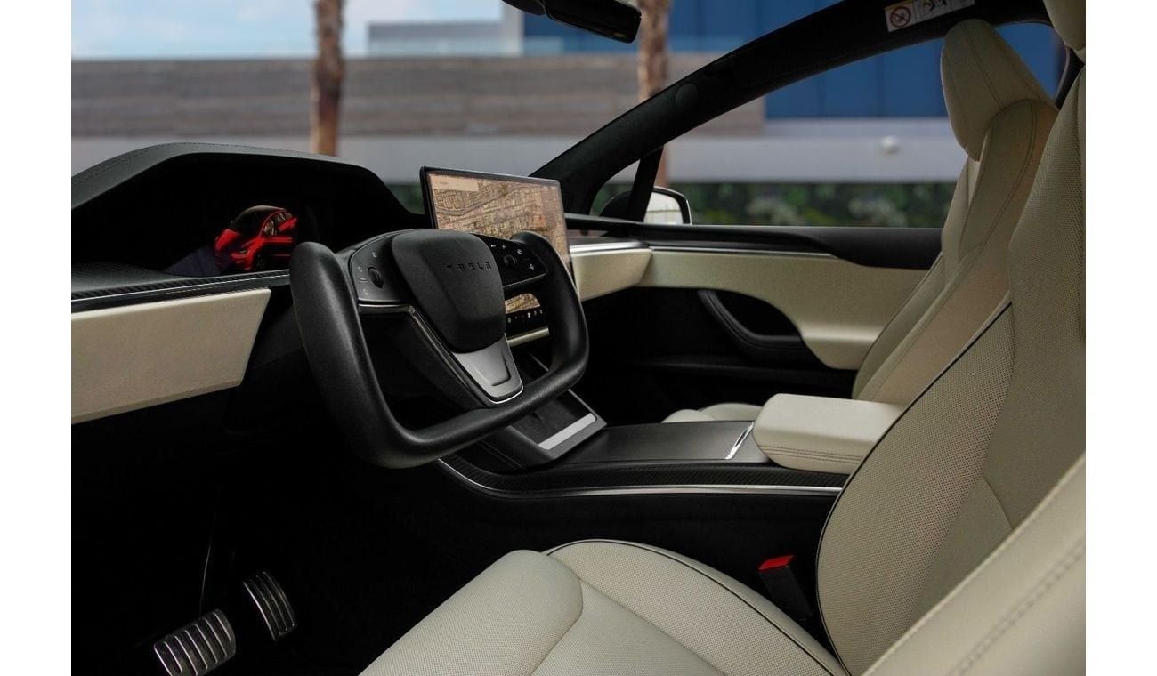 تسلا موديل اكس Plaid  | 6,560 P.M  | 0% Downpayment | Agency Warranty!