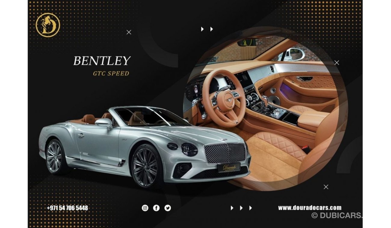 Bentley Continental GTC Speed/6.0L/W12 Engine | 2023 | Fully Loaded