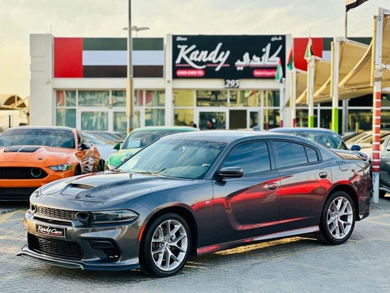 دودج تشارجر GT 3.6L | Monthly AED 1220/- | 0% DP | Super Track Pak | Touch Screen | Cruise Control | # 61420