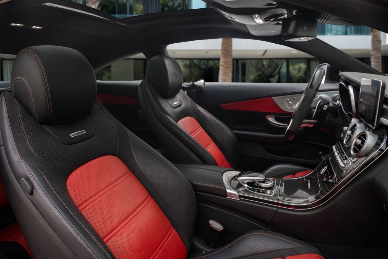 مرسيدس بنز C 63 AMG C63 S AMG | 3,444 P.M | 0% Downpayment | Immaculate Condition!