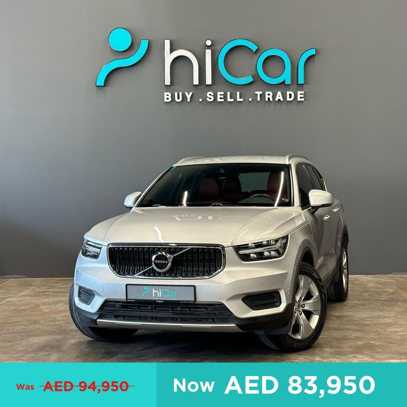 Volvo XC40 AED 1,287pm • 0% Downpayment • Momentum • 2 Years Warranty