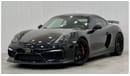 Porsche 718 Cayman 2016 Porsche Cayman GT4 Manual Transmission, Warranty, Full Porsche Service History, Low Kms, GCC
