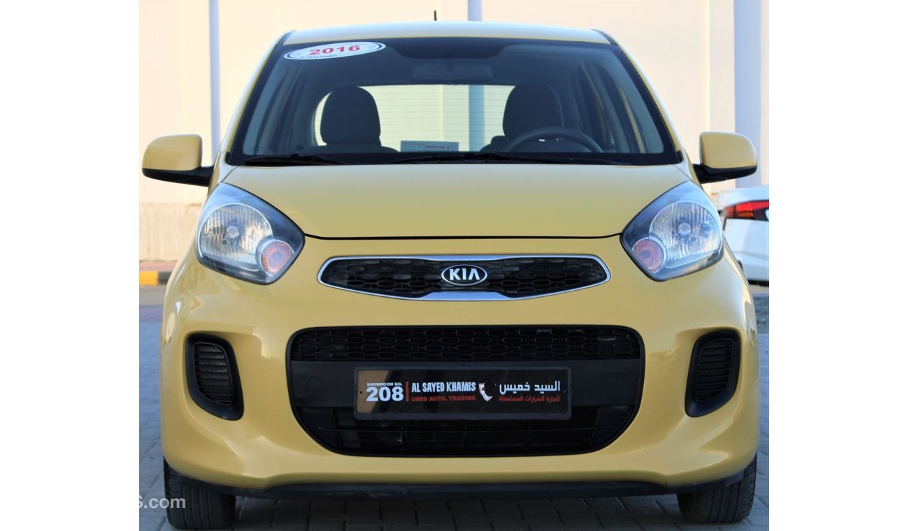 Kia Picanto Kia Picanto 2016 GCC in excellent condition without accidents, very clean from inside and outside