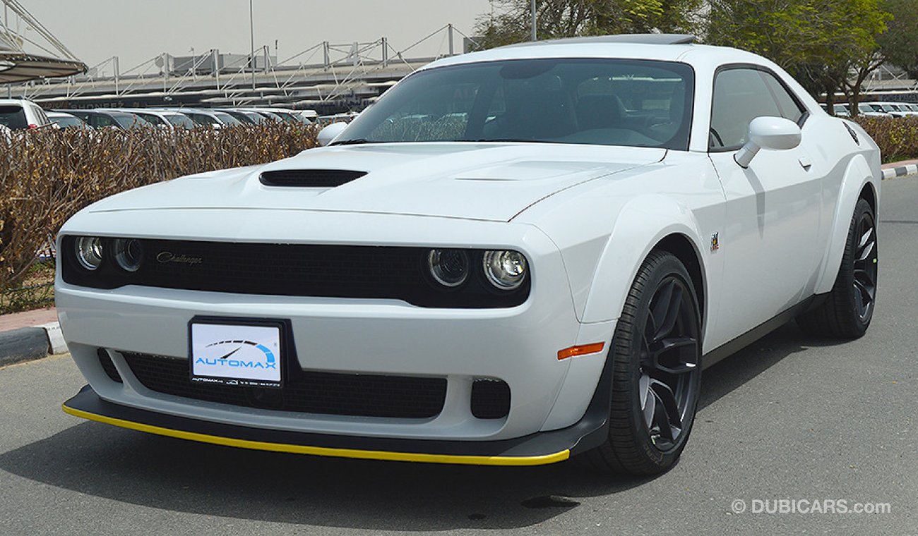 Dodge Challenger 2019 Scatpack WIDEBODY, 6.4L V8 GCC, 0km w/ 3 Years or 100,000km Warranty