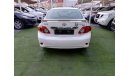 Toyota Corolla Toyota Corolla 2013 model Gulf 1600 CC, white inside beige, without accidents, Android screen, camer