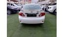Toyota Corolla Toyota Corolla 2013 model Gulf 1600 CC, white inside beige, without accidents, Android screen, camer