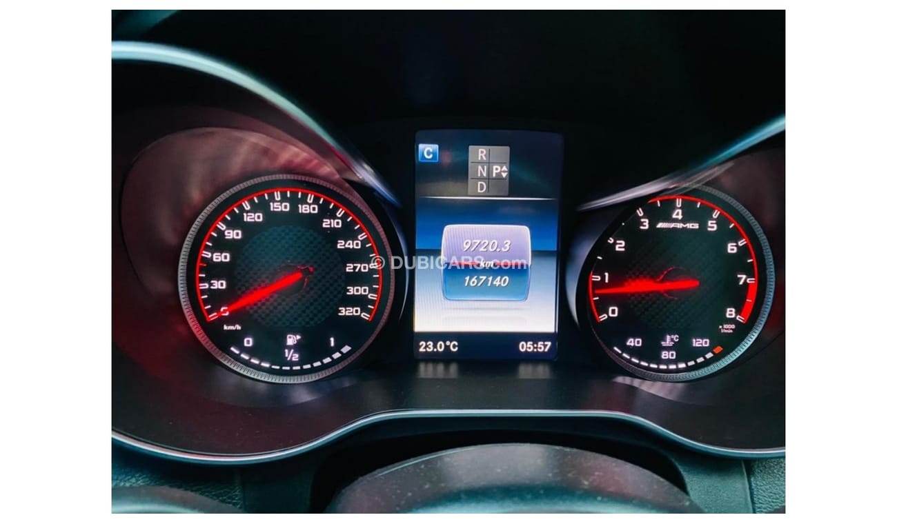 Mercedes-Benz C 63 AMG Mercedes Benz C63s GCC edition 1 perfect condition