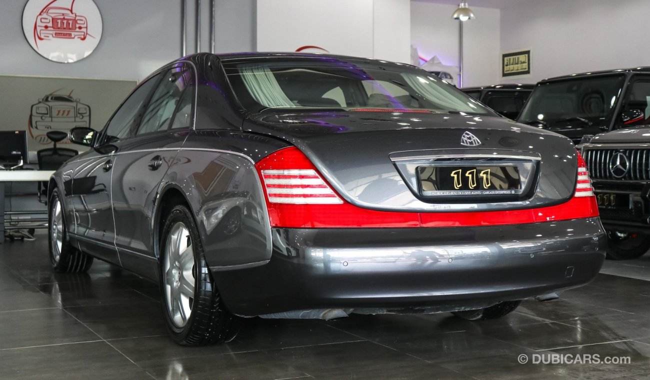 Maybach 57 / 5.5L - V12 / GCC Specifications