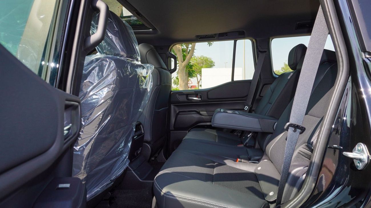 تويوتا برادو Mid ECTAGR033 - 2026 Toyota Prado - 2.4L Petrol Auto - Mid - Black with Black Interior