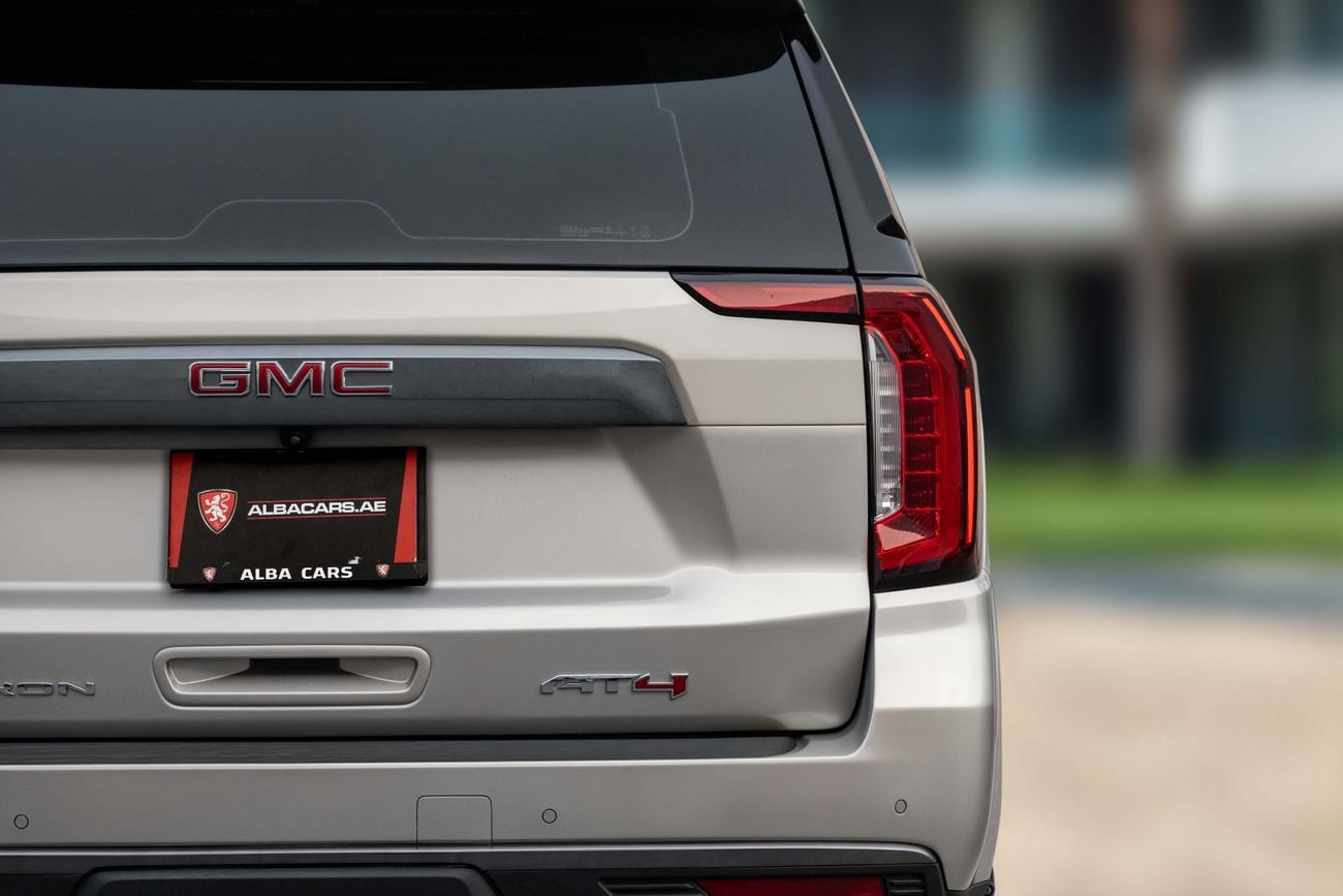 جي أم سي يوكون Yukon AT4 | 4,211 P.M | 0% Downpayment | Agency Warranty! | Ramadan Offer!