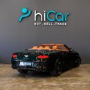 Bentley Continental GTC AED 19,166 P.M • 0% Downpayment • Bentley Continental GTC  • 1 Year Warranty