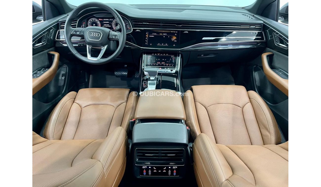 Audi Q8 2019 Audi Q8 55 TFSI Quattro S-Line, 08/2024 Agency Warranty + Service Contract, GCC