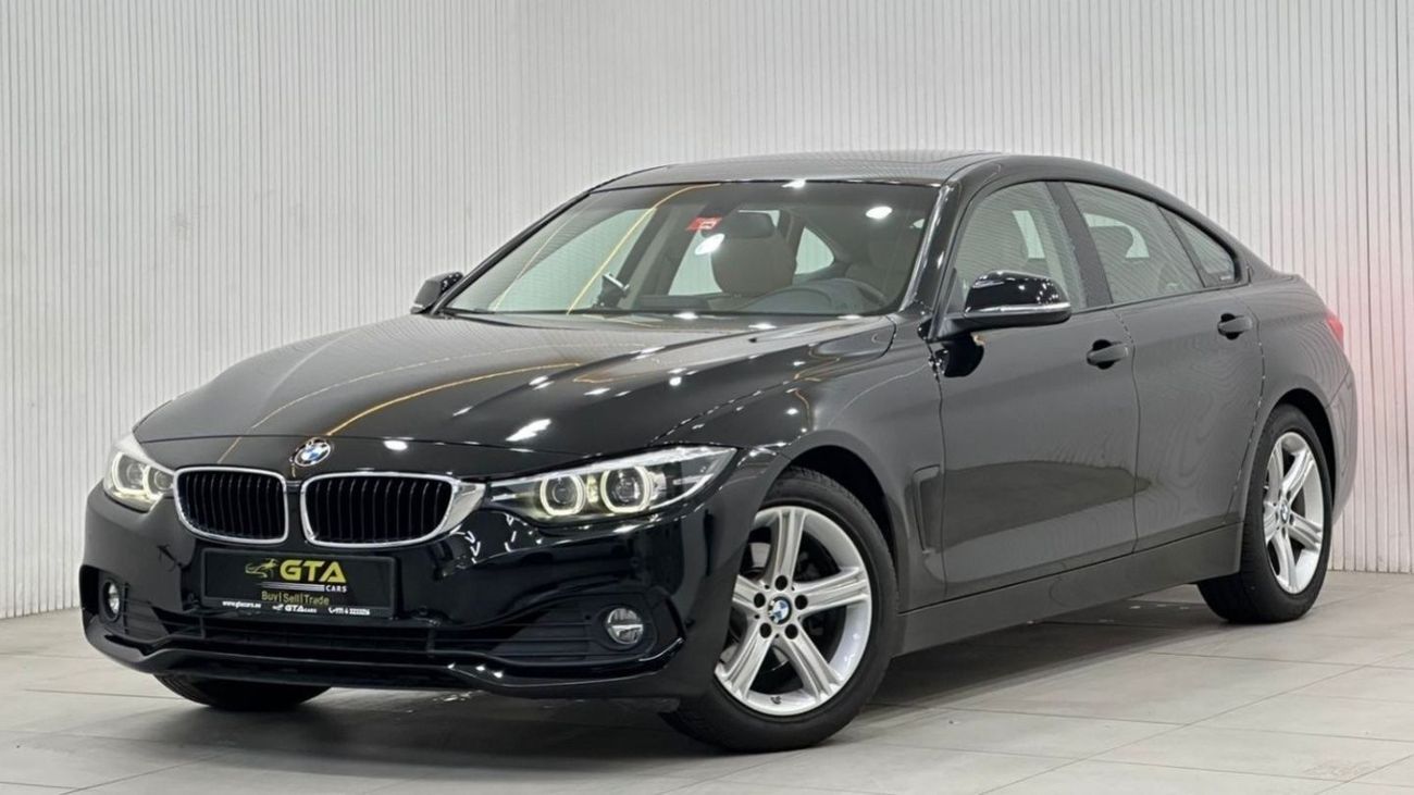 بي أم دبليو 420i Std 2019 BMW 420i Gran Coupe, Warranty, Full Service History, Low Kms, GCC