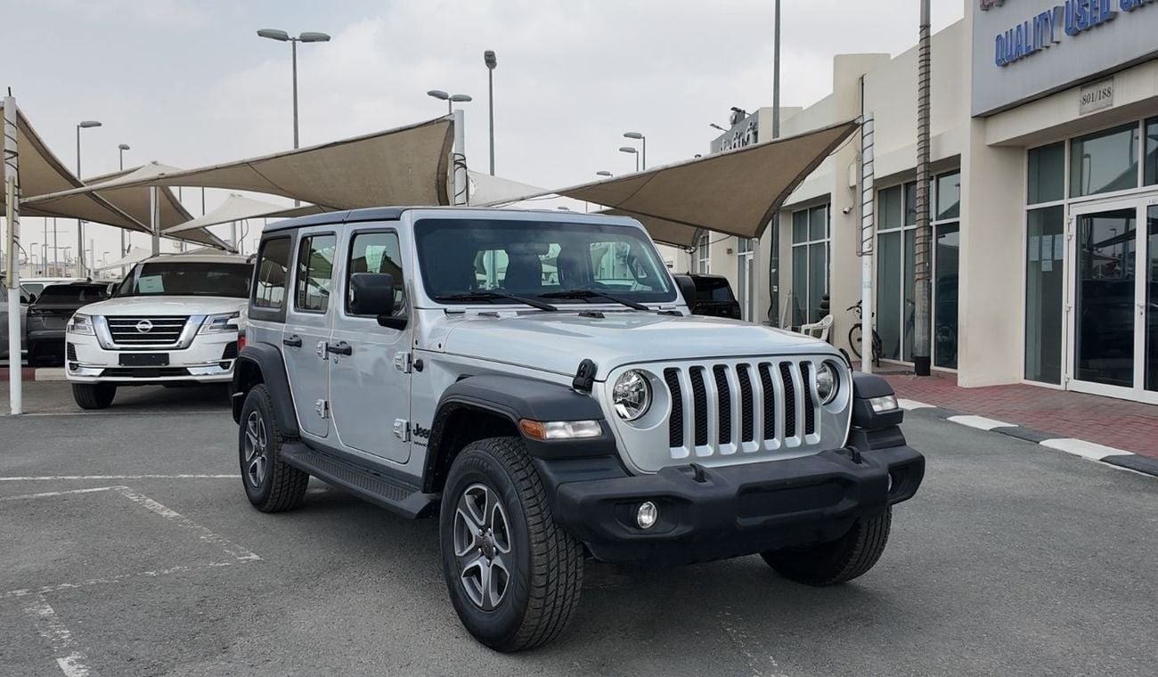 Jeep Wrangler Sport 3.6L A/T (5 Seater) | Full service history | GCC | Zero downpayment support