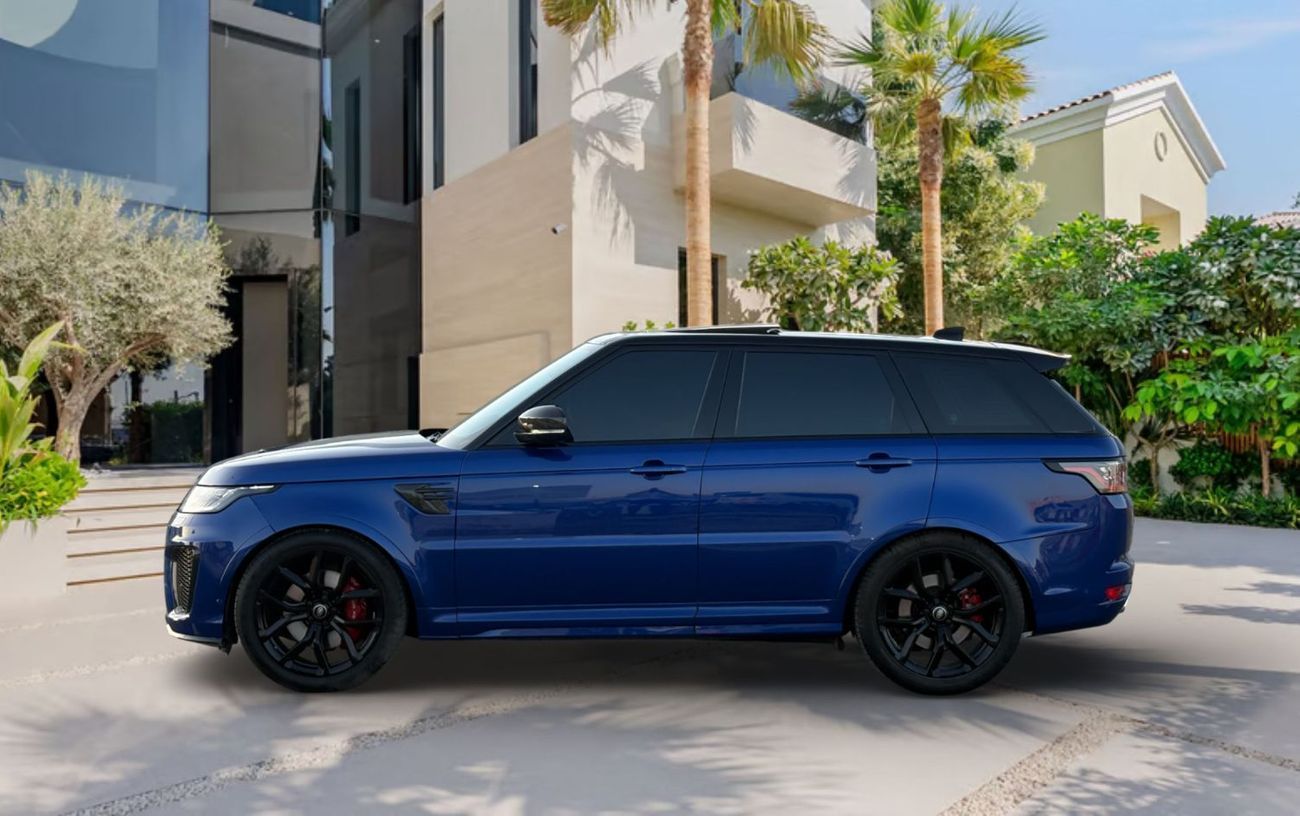لاند روفر رينج روفر سبورت SVR Carbon Edition 5.0L V8 SUPERCHARGED A/T | 2021 | AED 3,440 per month