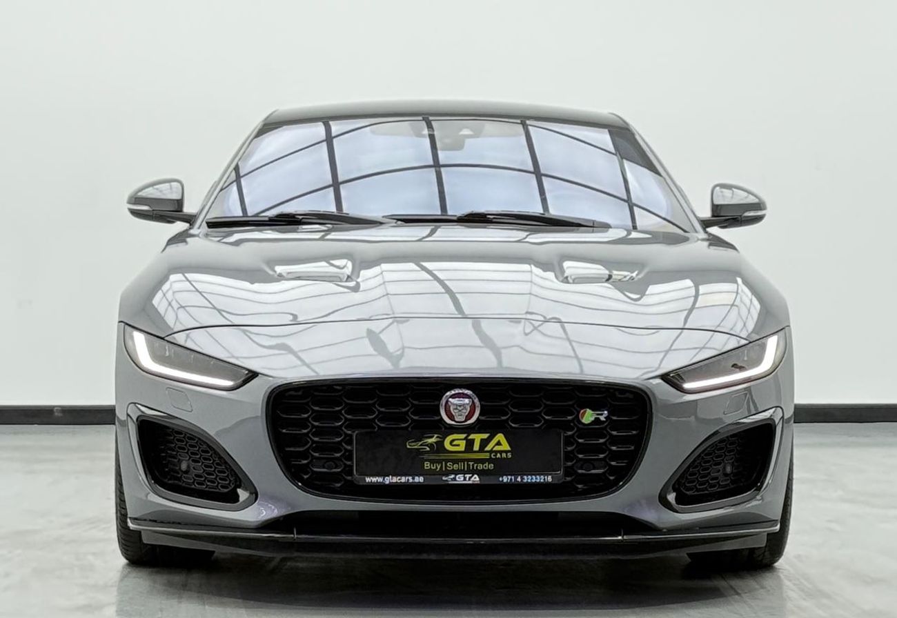 Jaguar F Type R 5.0L (550 HP) Coupe RWD  2021 Jaguar F-TYPE R ,Warranty ,Service History, Euro Specification