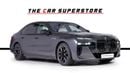 BMW M760e Frozen Black Matt-Special Order-High Specifications-M Sports Package-Rear Executive Lounge