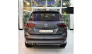 Volkswagen Tiguan AGENCY WARRANTY SERVICE CONTRACT-45,000KM ORIGINAL PAINT ( صبغ وكاله ) Volkswagen Tiguan 2018