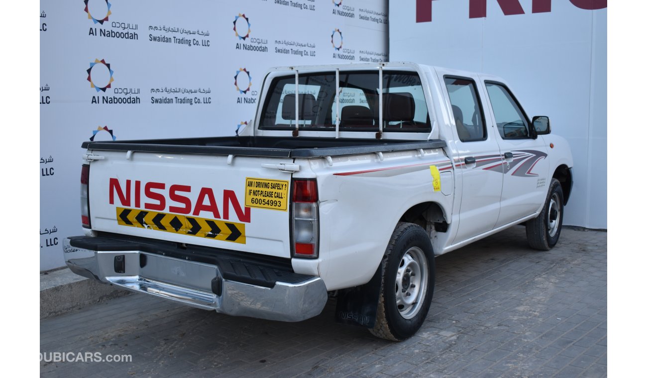 Nissan Pickup 2.4L DOUBLE CABIN PICKUP 2016 GCC WITH DEALER WARRANTY FREE INSURANCE